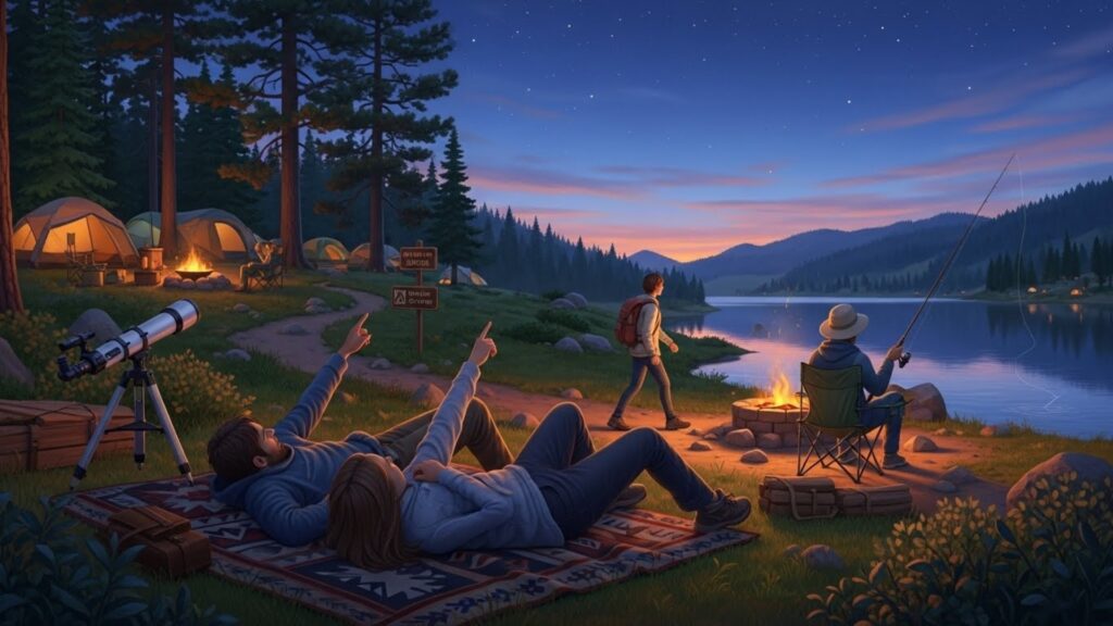 Fun activities for camping