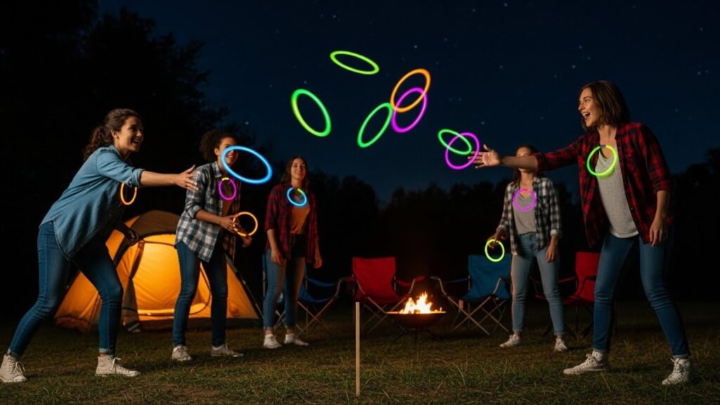 Glow Stick Ring Toss